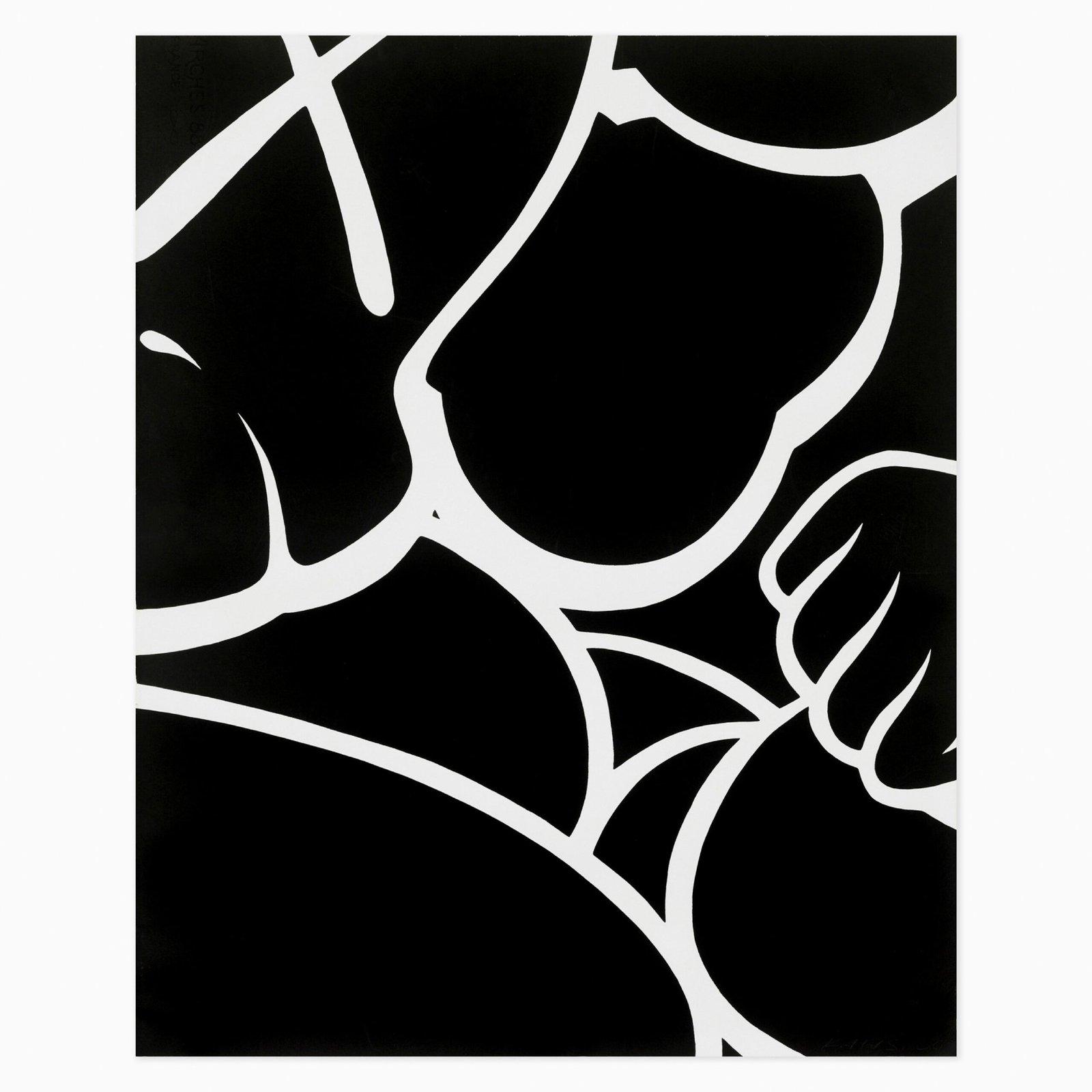 “Limited edition KAWS artwork ‘Running Chum 3’ featuring his signature cartoon-like figure in motion with bold, graphic style.