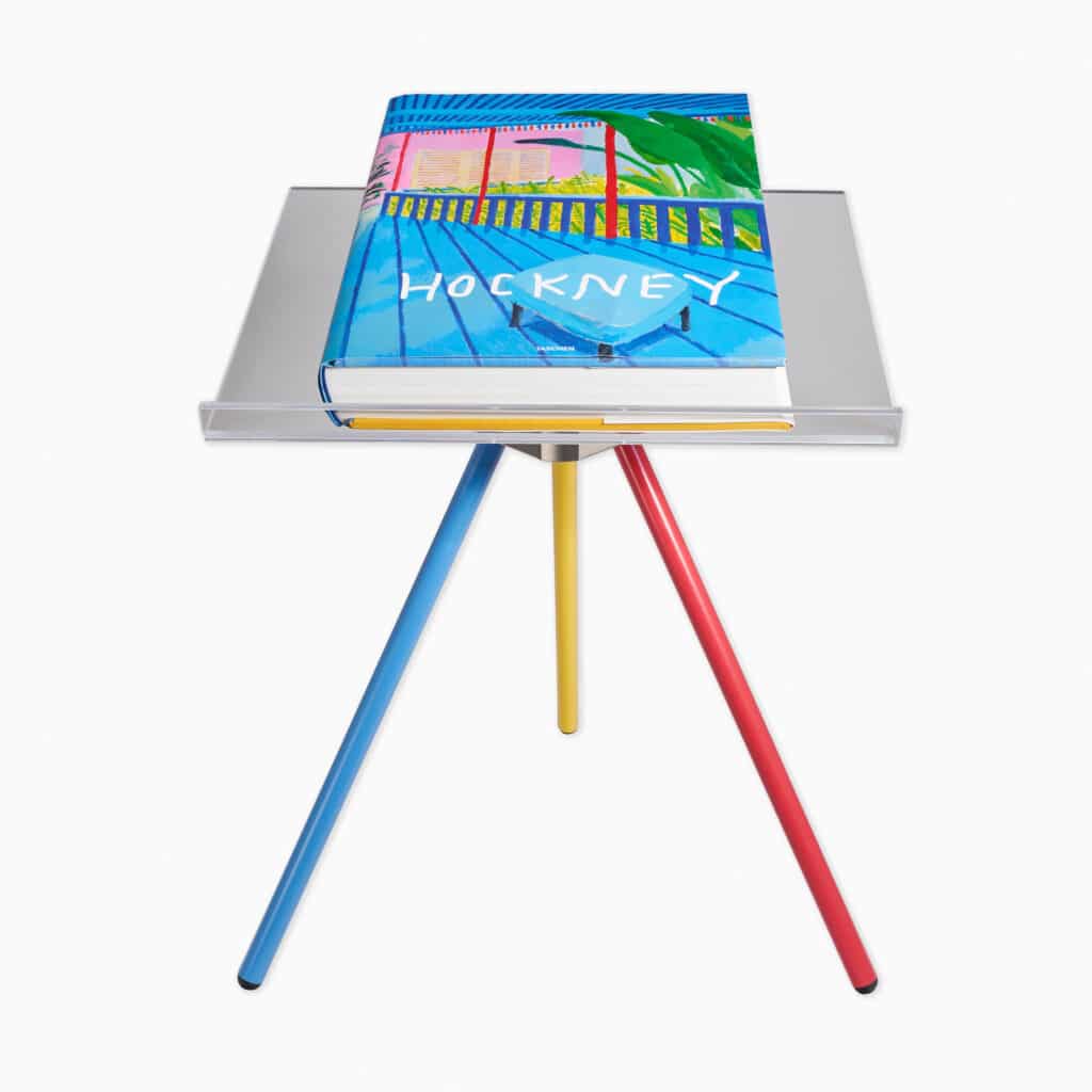 David Hockney limited edition print titled ‘A Bigger Book’ showcasing colourful modernist compositions drawn from across his career.