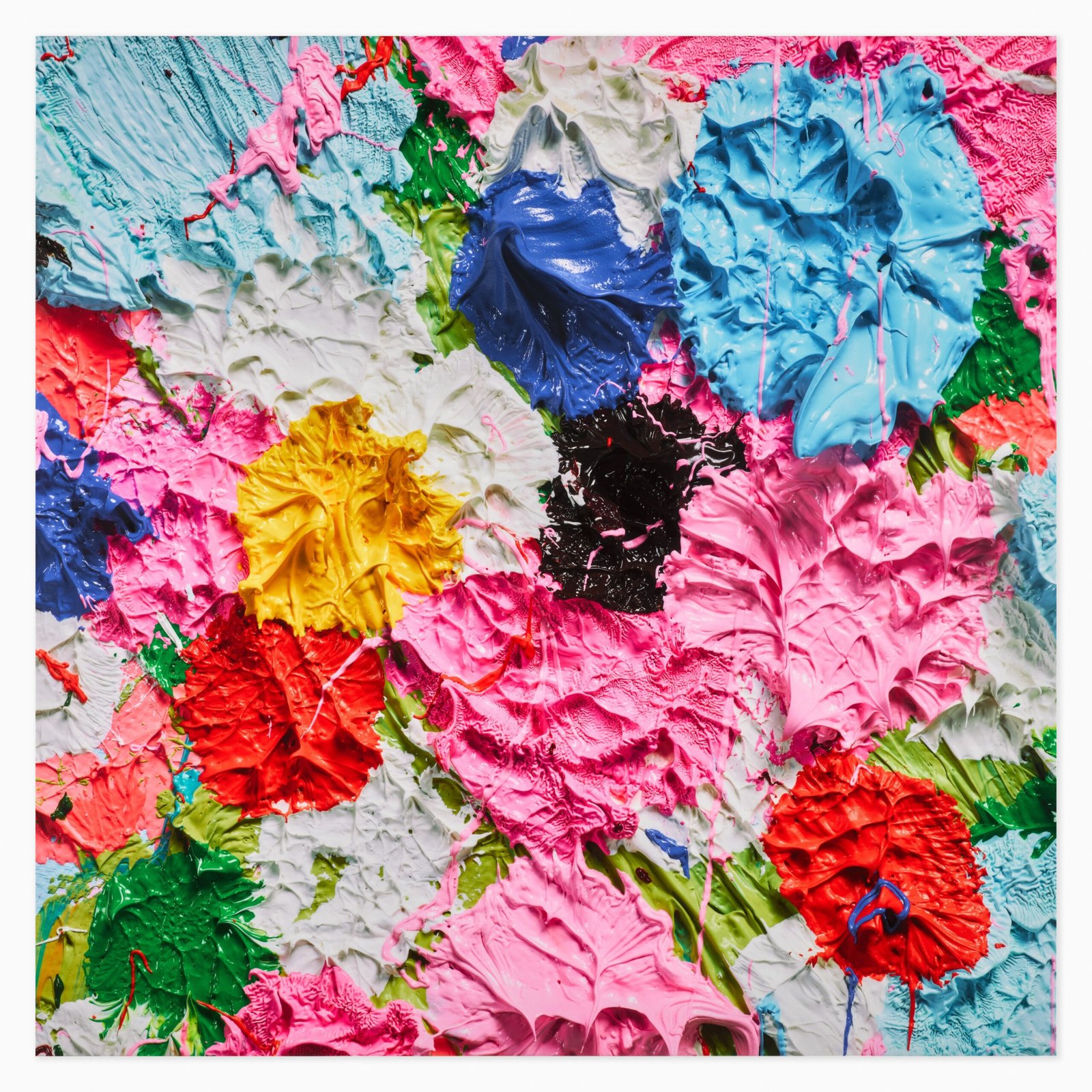 H8-1 Fruitful (Large), from Fruitful & Forever (2020) by Damien Hirst, a laminated giclée print on aluminium composite panel featuring a vibrant arrangement of splattered paint